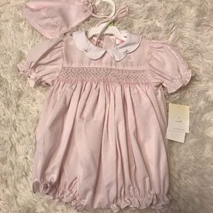 Two brand new Petit Ami baby girl outfits